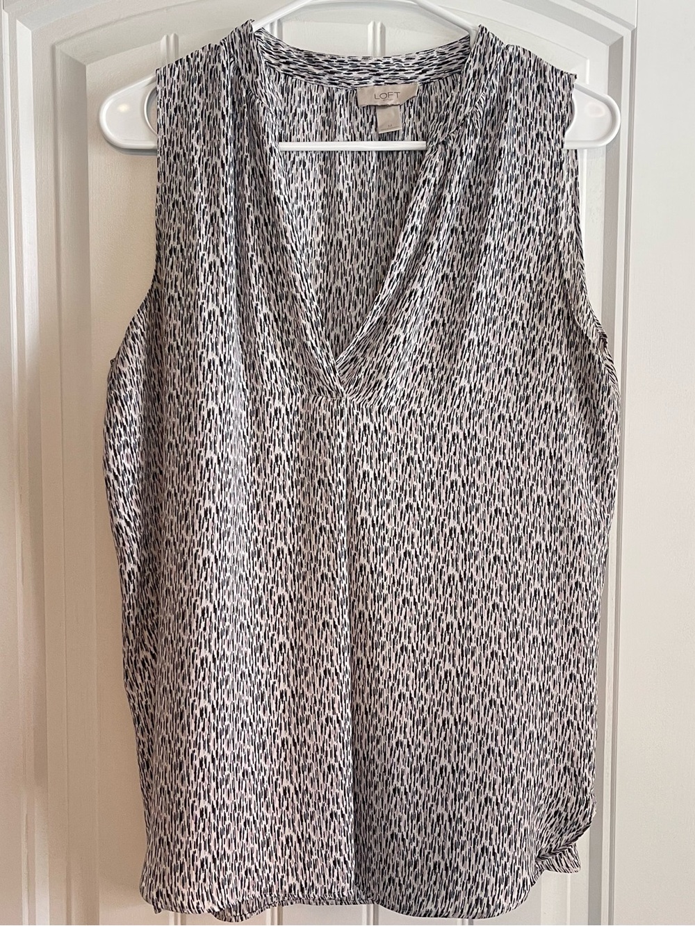 LOFT Sleeveless V-Neck Top